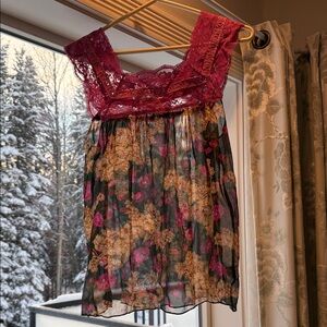 Free People Sheer Top